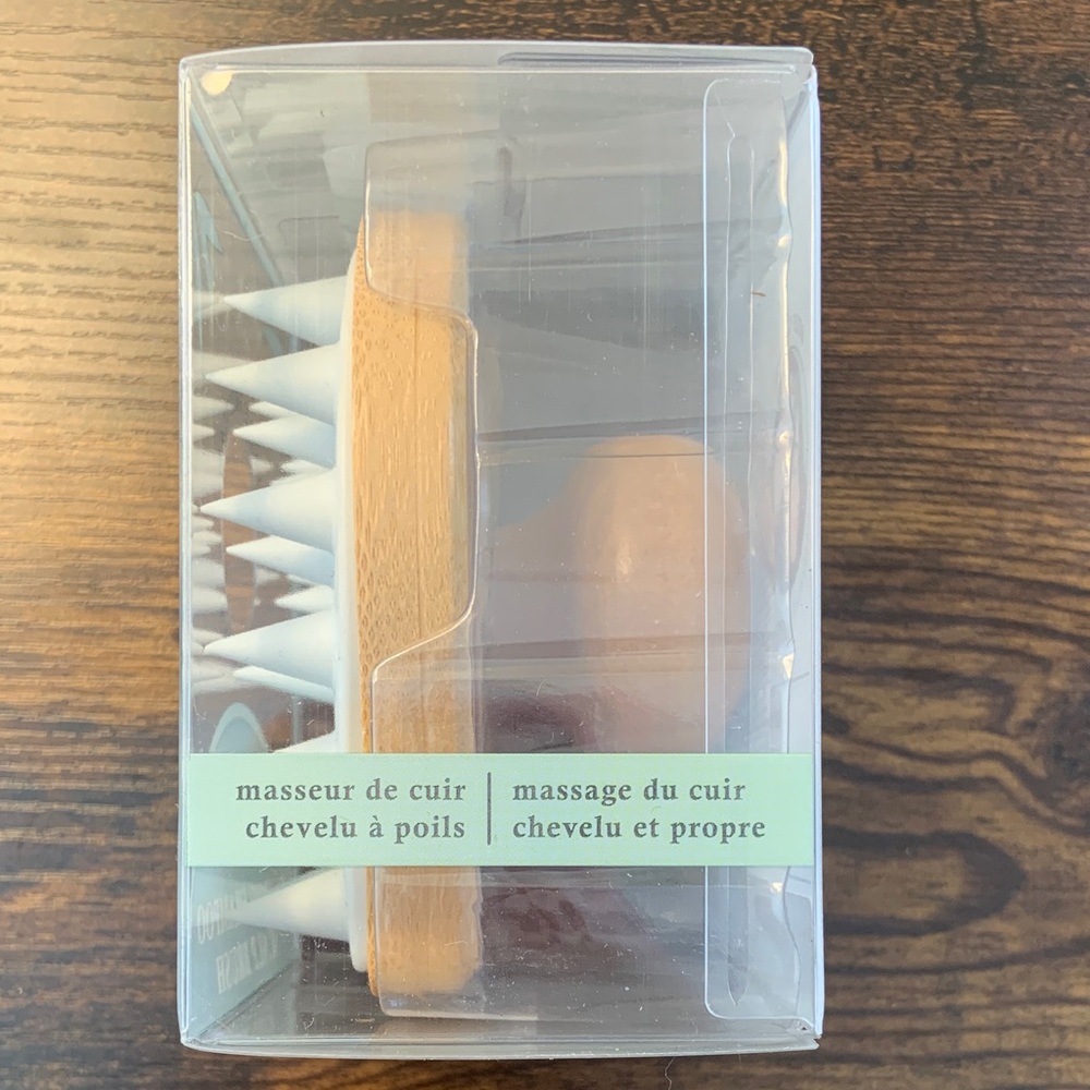 Lindo Bamboo Scalp Massage Brush - Picture 2 of 5